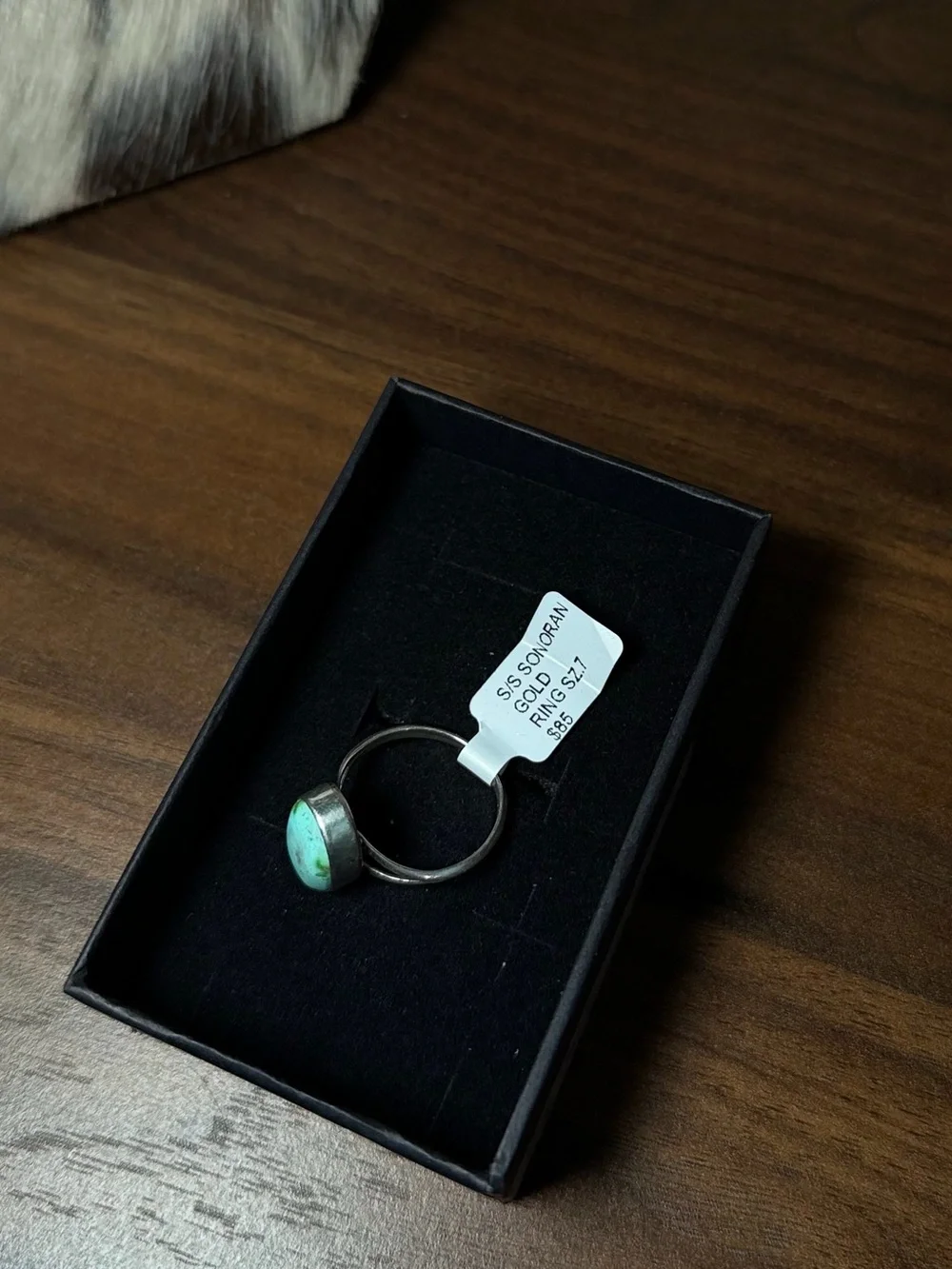THERESA SMITH NAVAJO HANDMADE RING size 7